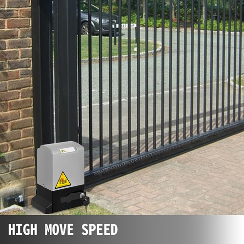 370w Motore Cancello Scorrevole 600 kg Kit Automazione Centralina Apricancello - Afbeelding 2 van 12