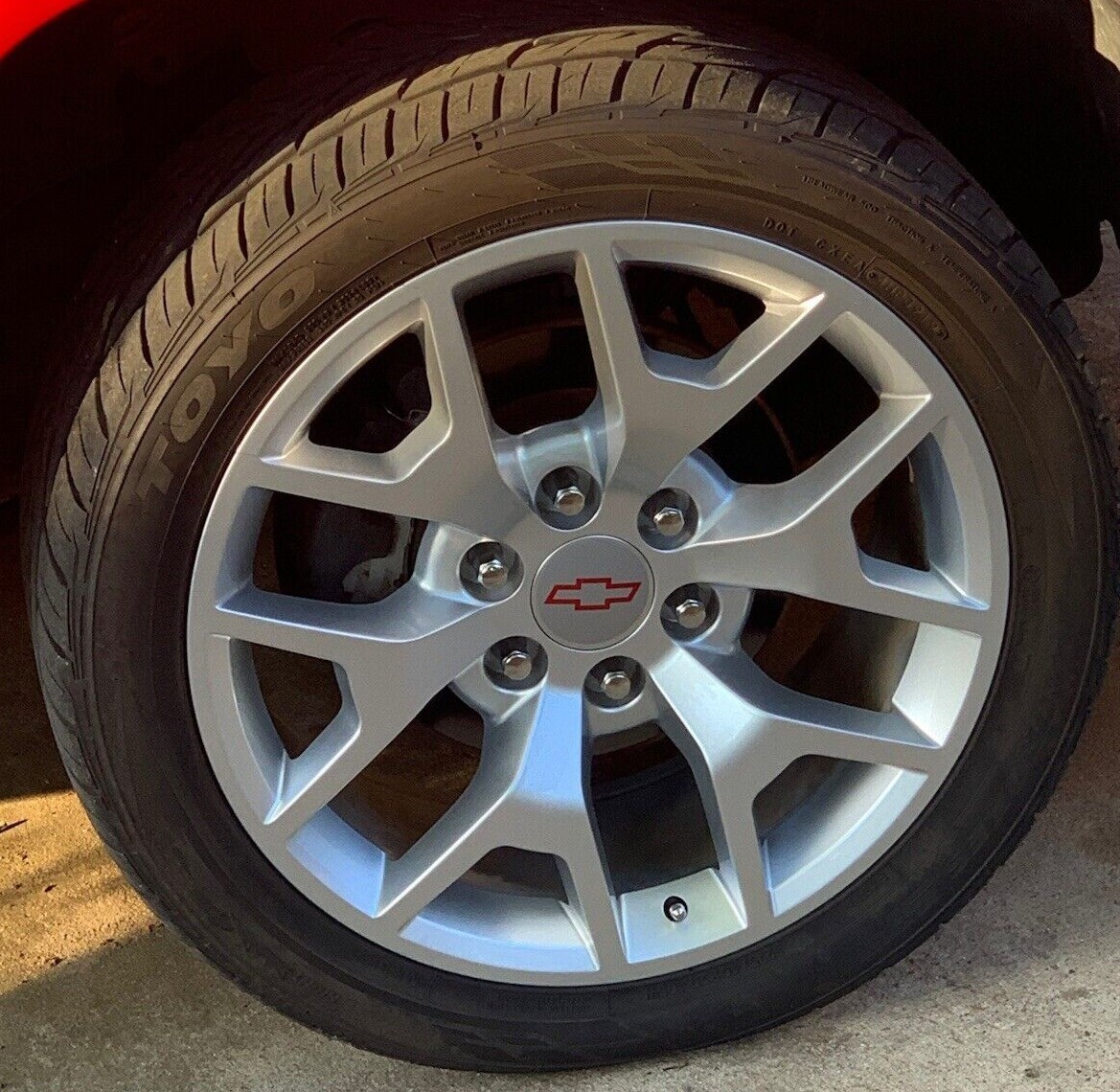 19962002 Camaro Bowtie ZR1 Wheel Center Cap Decals Silver W/Red