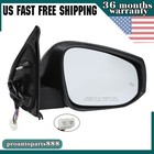 For Toyota Tacoma 2016-2023 Right Black Passenger Side Mirror Heated Turn Signal