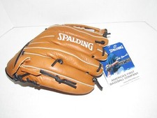 NEW Spalding 42086FR Glove Top Grain Leather Model LHT Tan 13.5"
