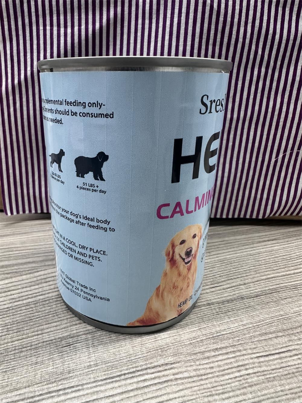 SresXrefas Calming Hemp Treats for Dogs - Anxiety Relief, Aggressive Behavior
