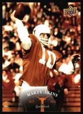 2011 Upper Deck University of Texas Marty Akins #27 Texas Longhorns