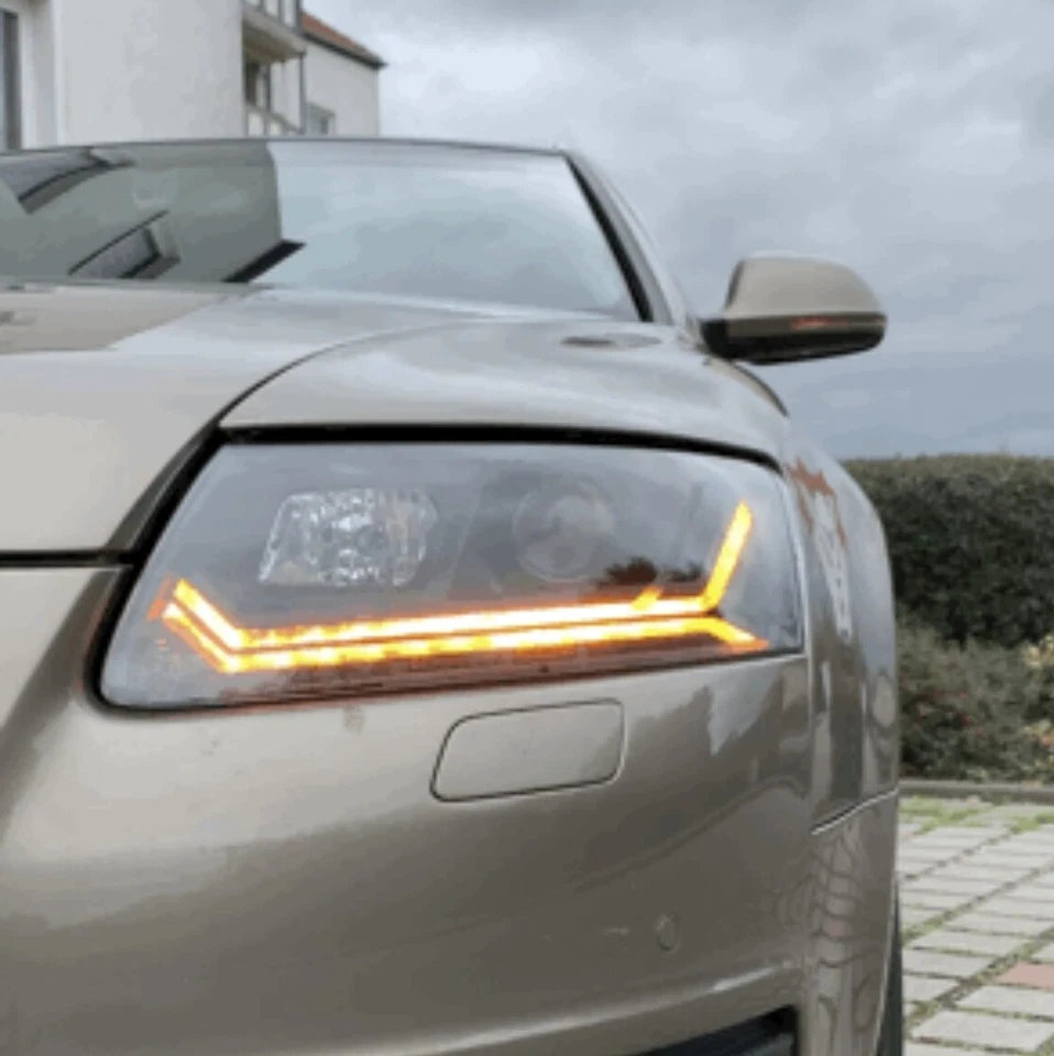 Xenon Scheinwerfer für AUDI A6 4F 04-08 Led Tagfahrlicht dynamischer Blinker - Bild 2 von 4