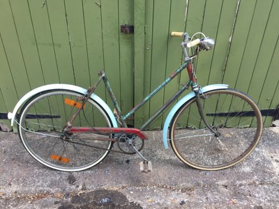vintage triumph bicycle
