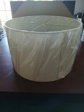 0096 New One Henn&Hart 28" Tall Table Lamp Replacement Fabric Shade Only