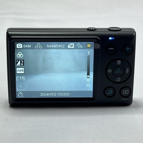 Digital Camera 4K 64MP MP3 Player 18X Zoom Auto Focus 2.8inch Screen Compact US - Picture 2 of 9