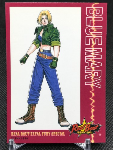 Blue Mary Real Bout Special SNK Trading Cards Gamest Rare Made in JAPAN 1996 - Bild 6 von 12