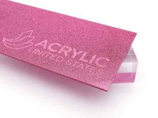 1/8" Purple Glitter Two-Sided Acrylic Sheet