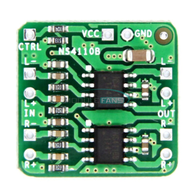 Differential Class-D/AB Audio Power Amplifier Board 2x18W 6-14V
