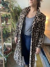 Vintage Full Length Leopard Coat