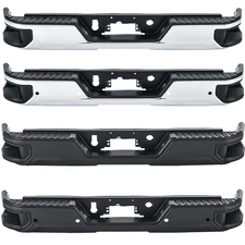 Complete Rear Step Bumper Assembly For 2020-2025 Sierra Silverado 2500 / 3500