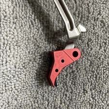 For Glock Aluminum Curved Trigger for Gen 3-4 fits 17 19 22 23 26 27 34 35 RE/BK