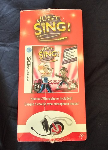 Just Sing! Bundle w/ Mic Headset (Nintendo DS, 2010) New, Sealed. - Picture 4 of 6