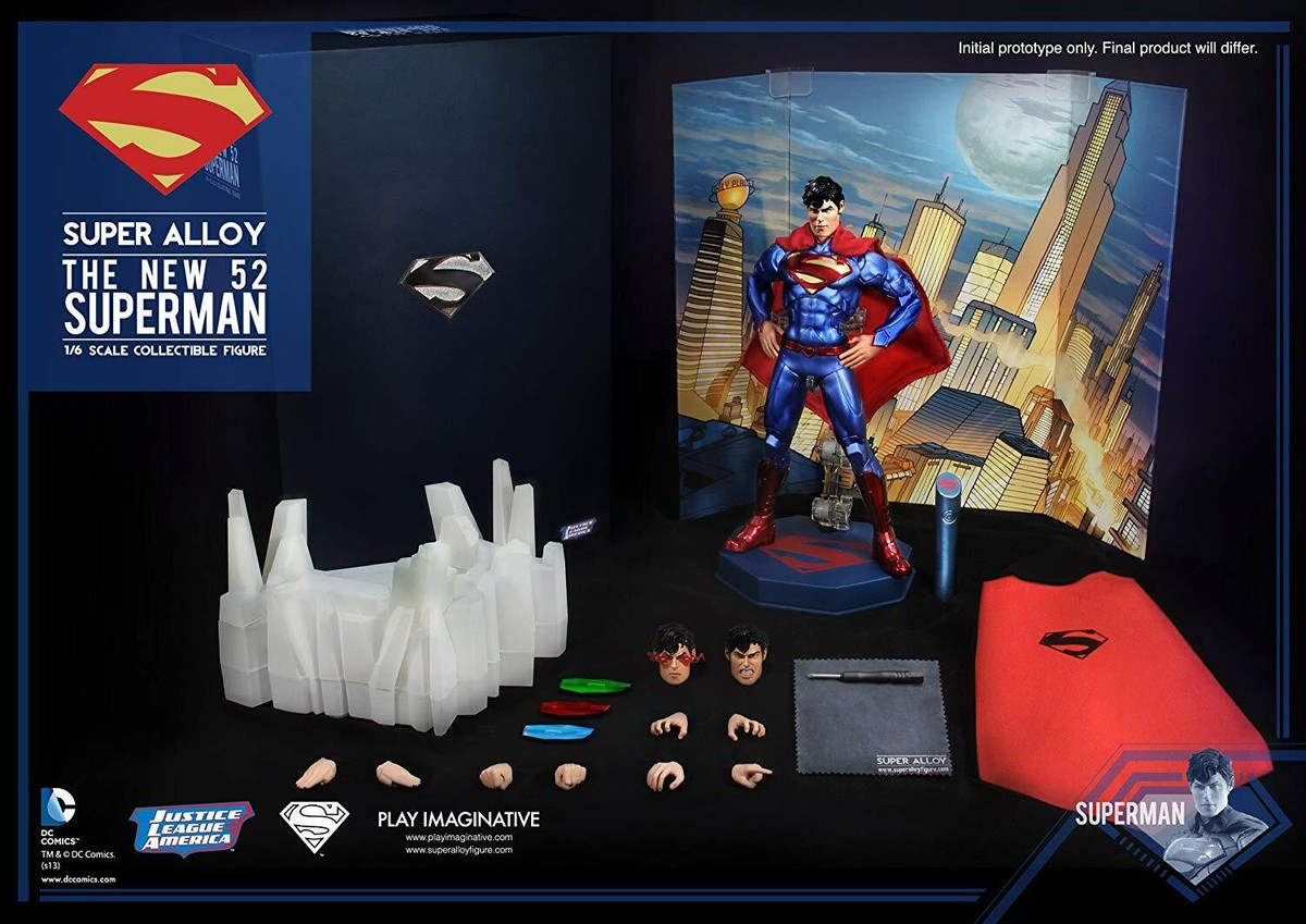 DC comics Play Imaginative - Super Alloy The New 52 Superman The