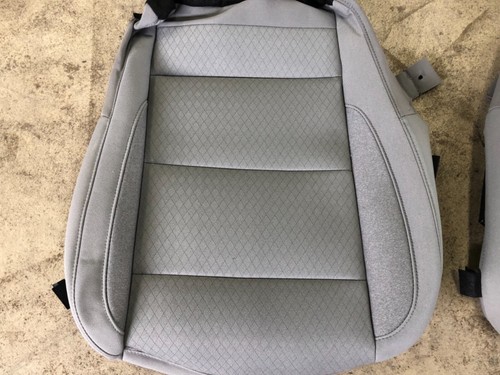 2022 2023 CHEVROLET SILVERADO CREW CAB FACTORY OEM CLOTH SEAT COVERS GIDEON - Picture 3 of 7
