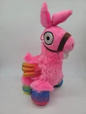 Fortnite LLAMA Plush Nanco Pink Rainbow Winged VGUC