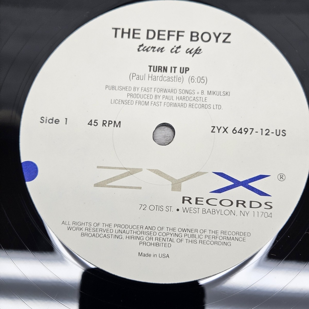 Deff Boyz - Single-CD - Turn it up 12