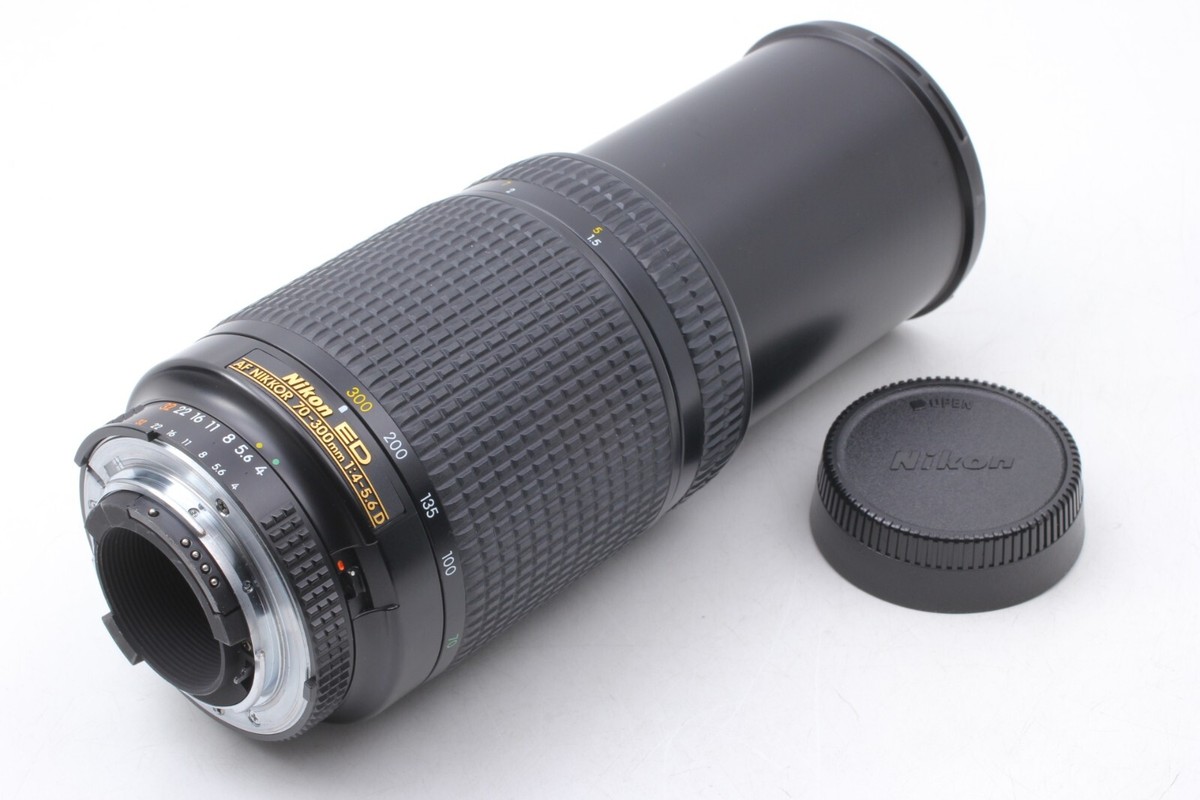 NEAR MINT] Nikon AF Nikkor 70-300mm F/4-5.6 D ED Zoom Lens from