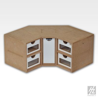 HobbyZone  MWS  Schubkasten Eck-Modul (Corner Drawers Module)  NEU  OM03
