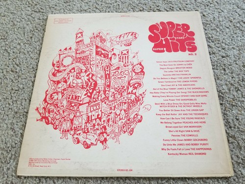 Superstars Superhits No 2 Columbia Musical Treasuries DS 400 LP - Imagen 2 de 4