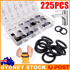 <!--F#f_0-->225pcs HNBR Black O Ring Assortment Imperial & Metric Rubber Washer Seal Kit AU<!--F/-->