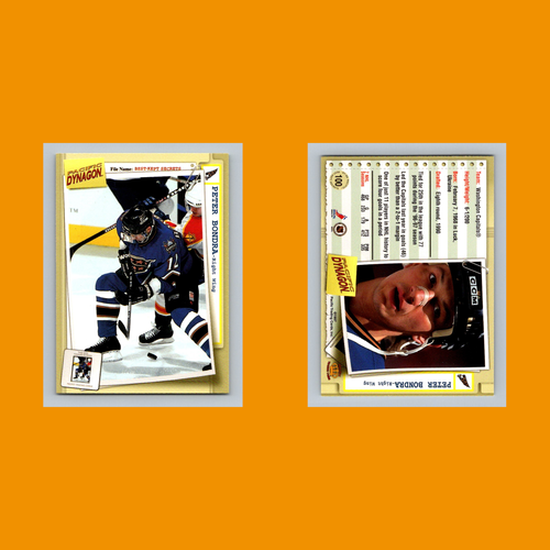 Peter Bondra #100 1997 Pacific Dynagon Best Kept Secrets Washington Capitals NHL - Imagen 3 de 3