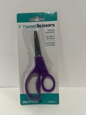 Wexford 5" Pointed Scissors Purple NIP