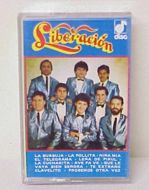 САМОНАЗВАННАЯ ЛАТИНОАМЕРИКАНСКАЯ КАССЕТА LIBERACION DISA CADI-1287 CUMBIA ROMANTICA - Изображение 3 из 4