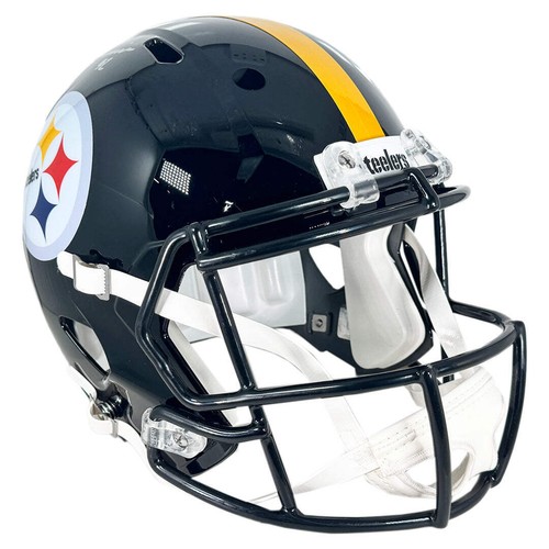 James Harrison Signed Pittsburgh Steelers Speed Full-Size Replica Football Helme - Picture 3 of 3