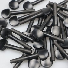 32 pcs 4/4 full size ebony violin pegs, no Paris eye inlaid violin winding keys