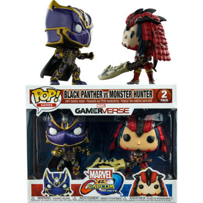 Funko POP「マーベル VS. カプコン」ブラックパンサーvs リオレウス Amazon.com: Funko Pop! Games: Marvel Vs Capcom - Black