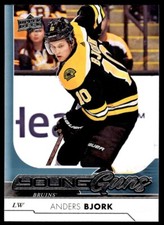2017-18 UPPER DECK YOUNG GUNS Anders Bjork Boston Bruins #203 R111