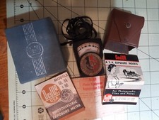 DeJur Amsco Corp Light Exposure Meter Model 5-B Vintage Non Working