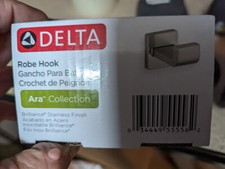   Delta 77535-SS Ara Single Towel Hook in Brilliance Stainless