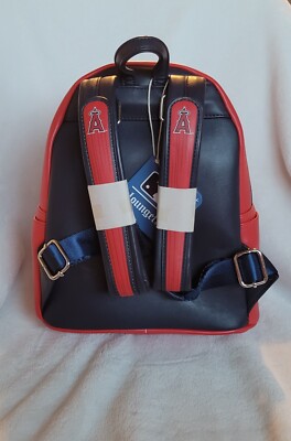 Loungefly MLB Los Angeles Angels Patches Mini Backpack | eBay display picture 3