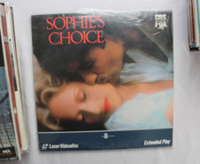 SOPHIES CHOICE laserdisc LD MERYL STREEP KEVIN KLINE 2 DISC BUY MORE AND SAVE 