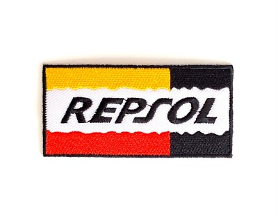 Embroidered Patch - Repsol - Spanish Energy Company - Oil - NEW - Iron-on/Sew-on