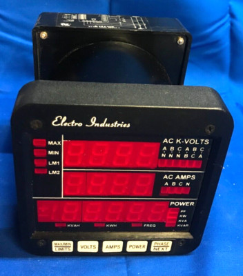 ELECTRO INDUSTRIES MEASUREMENTS GAUGE MODEL DMMS300 CT 300/5