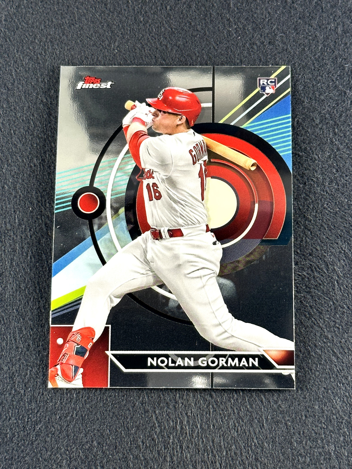 2023 Topps Finest NOLAN GORMAN Rookie RC #92 St. Louis Cardinals