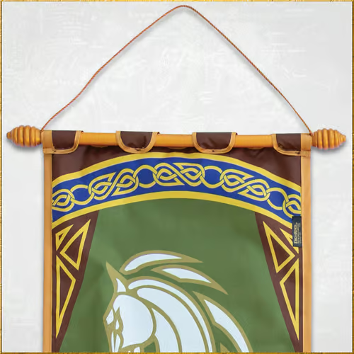 UC3675 Rohan Banner The Lord of the Rings LOTR UNITED CUTLERY - Imagen 2 de 3