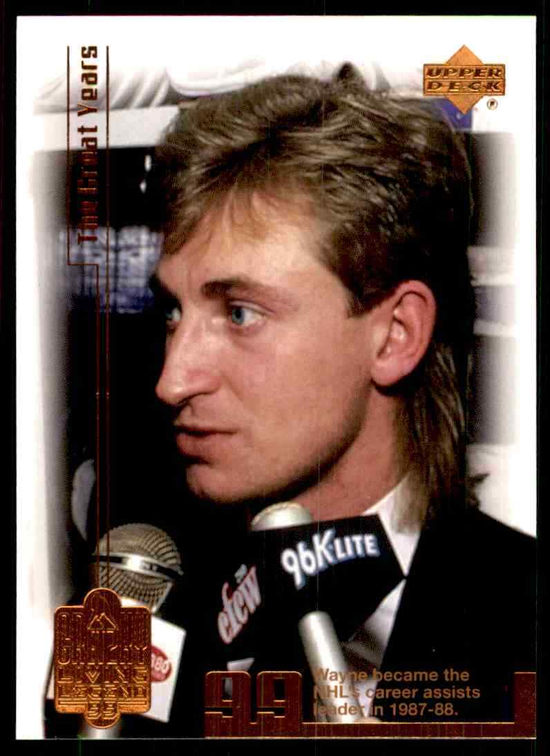 1999-00 UPPER DECK LIVING LEGEND WAYNE GRETZKY EDMONTON OILERS #19