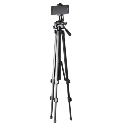 Onn 52-inch Tripod with Smartphone Cradle for Compact Cameras Smartphones - Picture 2 of 4