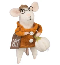 Primitives by Kathy Mouse Pumpkin Mouse Primitive Mouse Critter I Love Fall