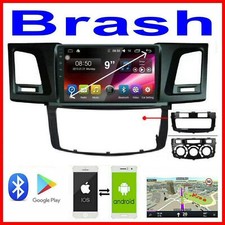 HILUX 2005-14 GPS WIRELESS APPLE CARPLAY ANDROID AUTO CAMERA ODB DAB TPMS DVR