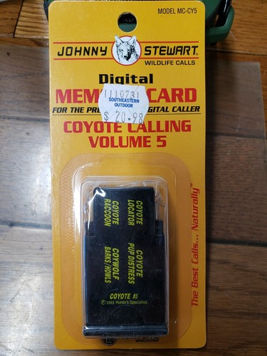Johnny Stewart Preymaster Memory Cards - New Old Stock! - Picture 15 of 20