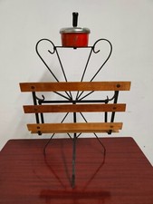 PORTACENERE CON PORTA RIVISTE ANNI 60'