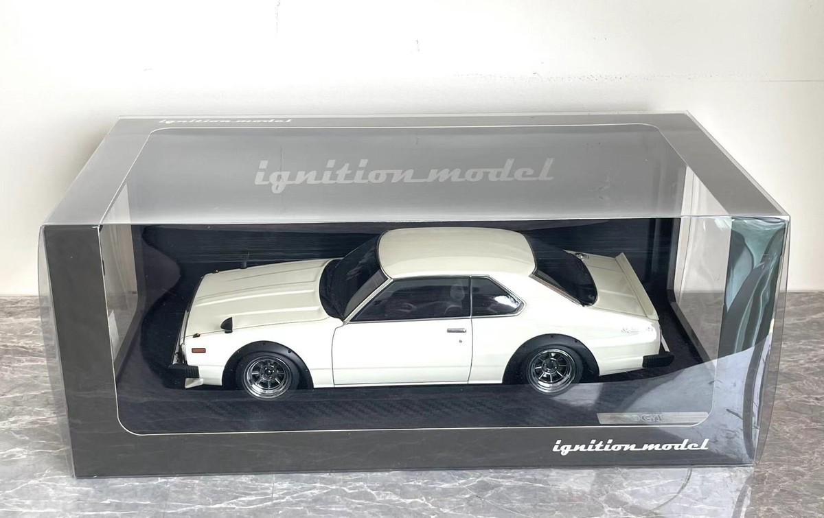 RARE* IG1081 1/18 Nissan Skyline 2000 GT-ES (C210) White RARE* IG1081 1/18 Nissan Skyline 2000 GT-ES (C210) White