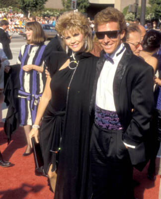 Actress Markie Post and husband writer Michael A. Ross attend- 1986 Old Photo 5