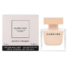 Narciso By Narciso Rodriguez Poudree TESTER 3.0 oz. (90ml) Eau de Parfume New