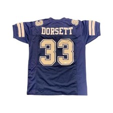 Tony Dorsett Signed Dallas Cowboys Custom Jersey Autographed JSA COA Tony Dorsett Signed Dallas Cowboys Custom Jersey Autographed JSA COA